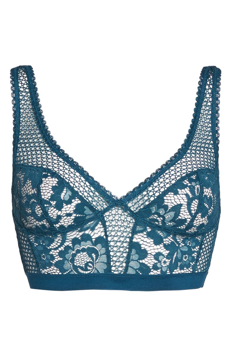 ELSE Petunia Longline Bralette, Alternate, color, 