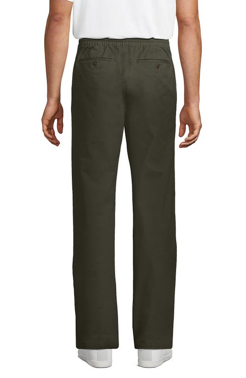 Lands' End Knockabout Relaxed Deck Pants In Green