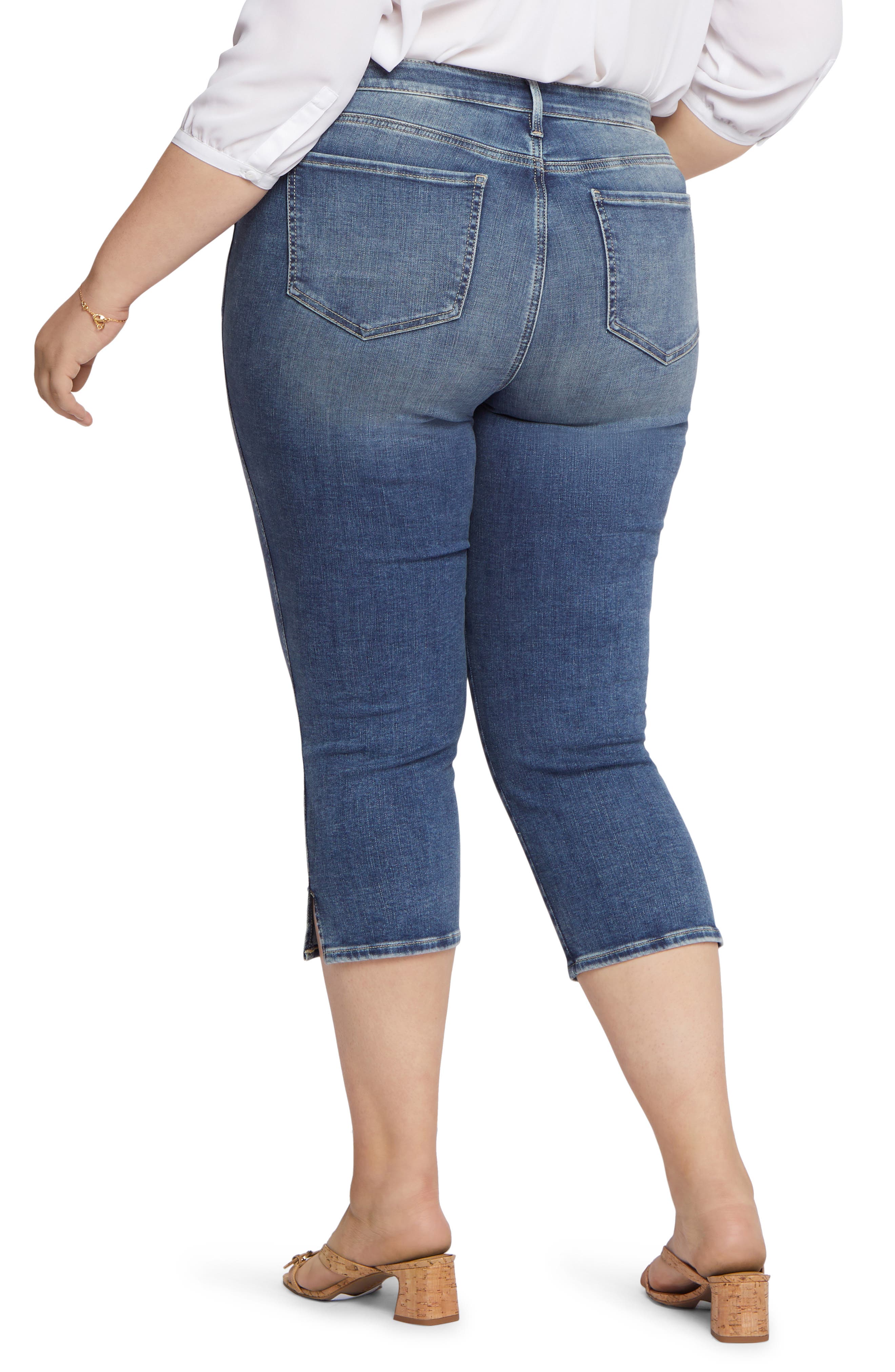 Chloe Side Slit Capri Jeans - image 2