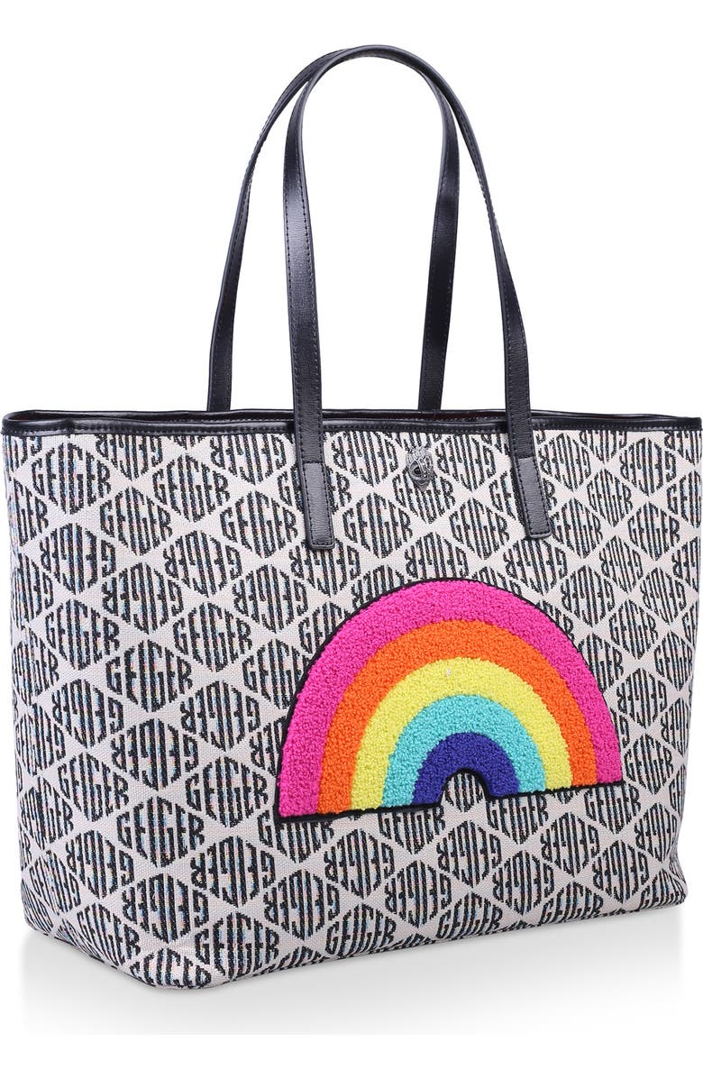 Kurt Geiger London Richmond Monogram Shopper, Alternate, color,