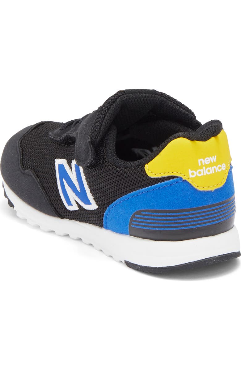 New Balance Kids' 515 Sneaker, Alternate, color, Black/ Blue Gemstone
