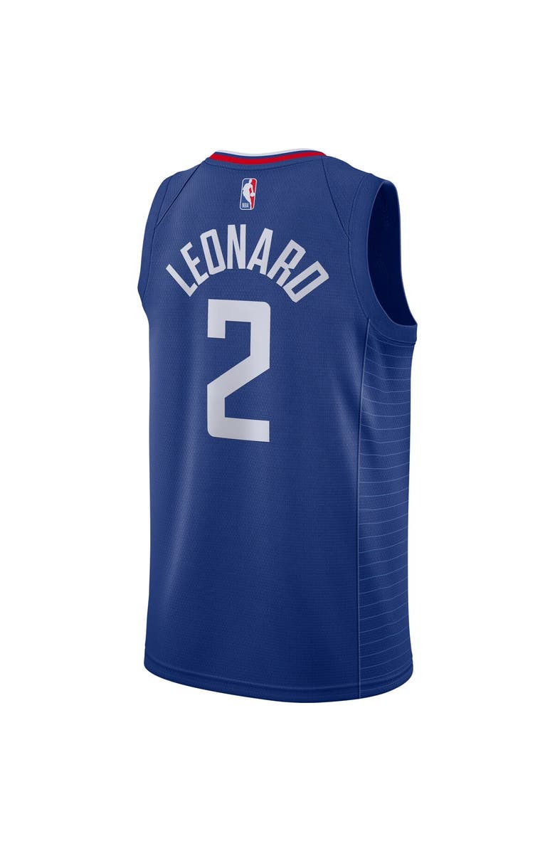 Nike Men's Nike Kawhi Leonard Royal LA Clippers Swingman Jersey - Icon Edition, Alternate, color, 
