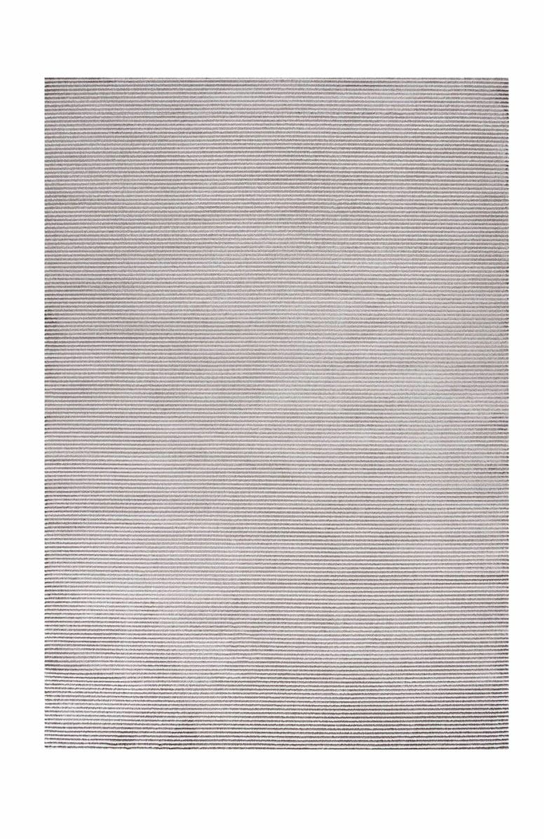 JONATHAN Y Cole Modern Minimalist Pinstripe High-Low Area Rug, Alternate, color, Dark Silver/White
