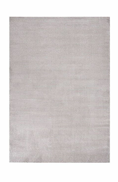 Cole Modern Minimalist Pinstripe High-Low Area Rug