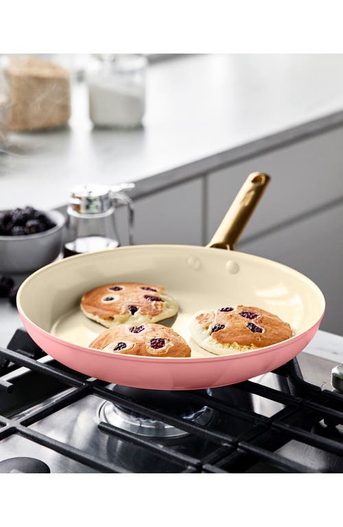 Greenpan Reserve Set Of 3 Nonstick Ceramic Fry Pans In Coral