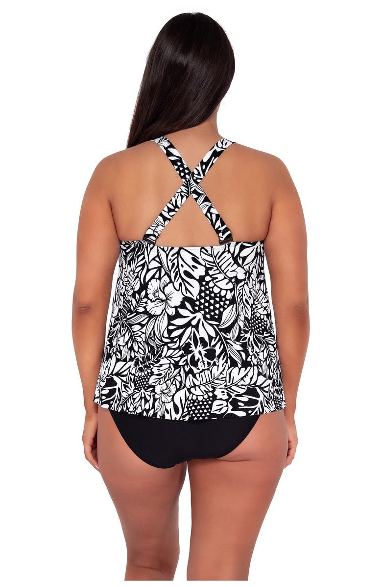 Sunsets Escape Sadie Tankini Swimsuit Top, Alternate, color,