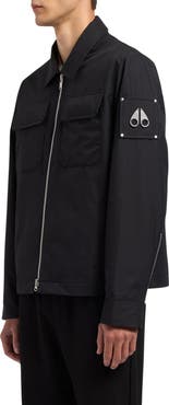 Moose Knuckles Jacques Water Repellent Shirt Jacket