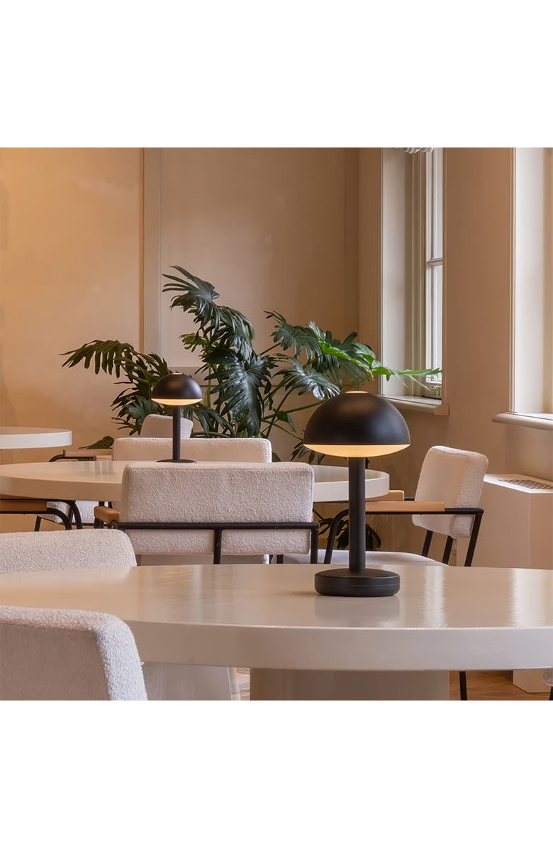 AMEICO Humble Bug Wireless Table Lamp, Alternate, color, Black