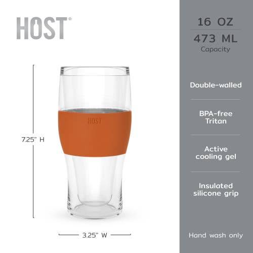 Host Beer Freeze Cooling Cup Set Of 2
