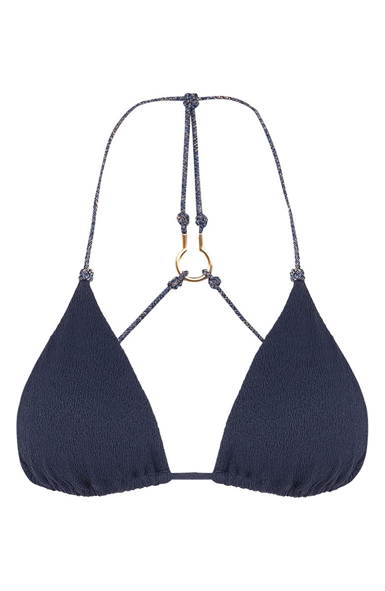 ViX Paula Hermanny Firense Diane T-Back Bikini Top, Alternate, color, Blue Ocean