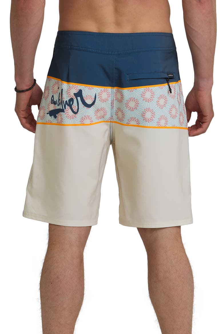 Surfsilk Panel 20" Board Shorts, Alternate, color, BONE WHITE