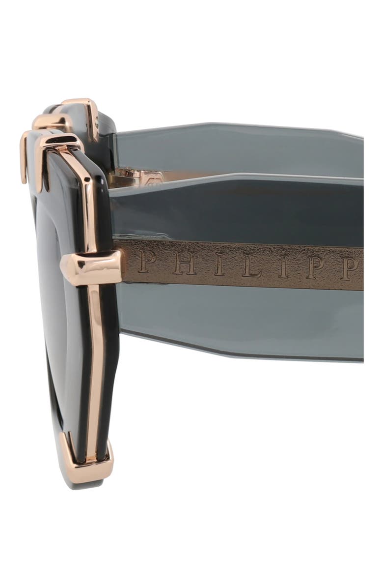 PHILIPP PLEIN 55mm Cat Eye Sunglasses, Alternate, color, Grey Grey Smoke