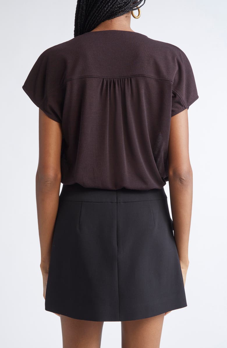 Ramy Brook Dorothy Cowl Neck Top, Alternate, color, Blackberry