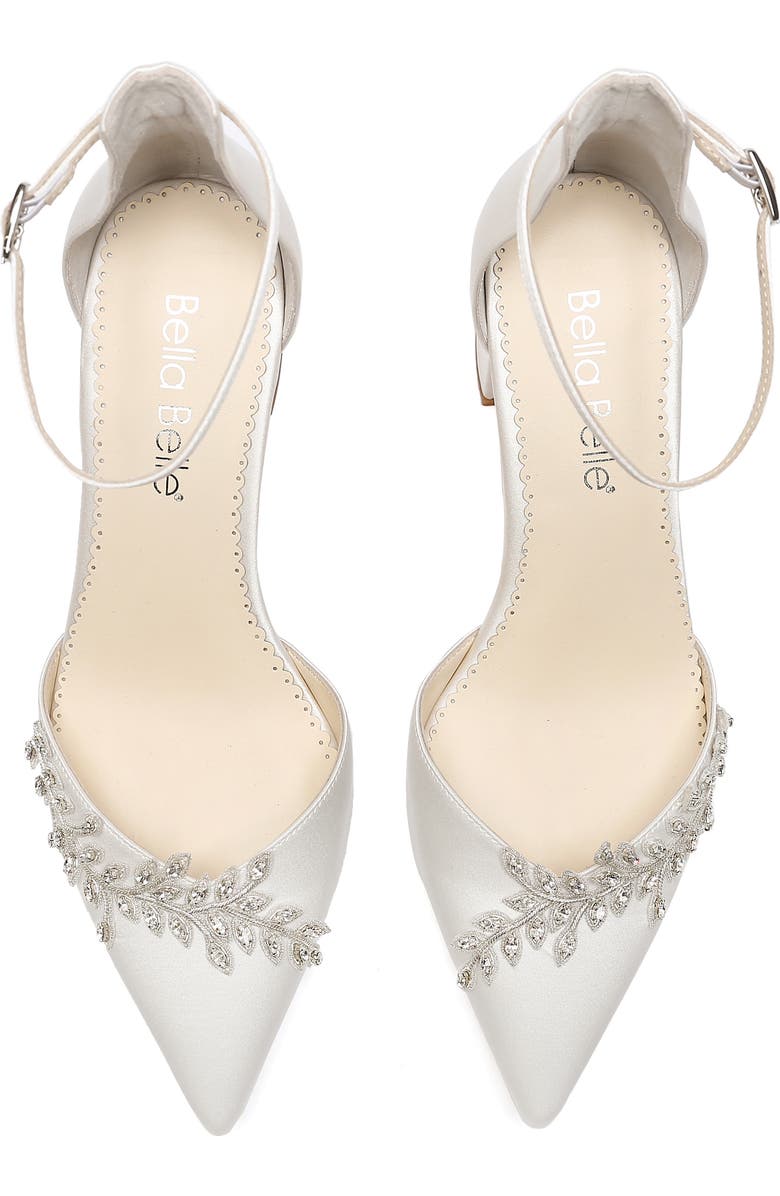 Bella Belle Valerie Embellished Pointed Toe Pump, Alternate, color,