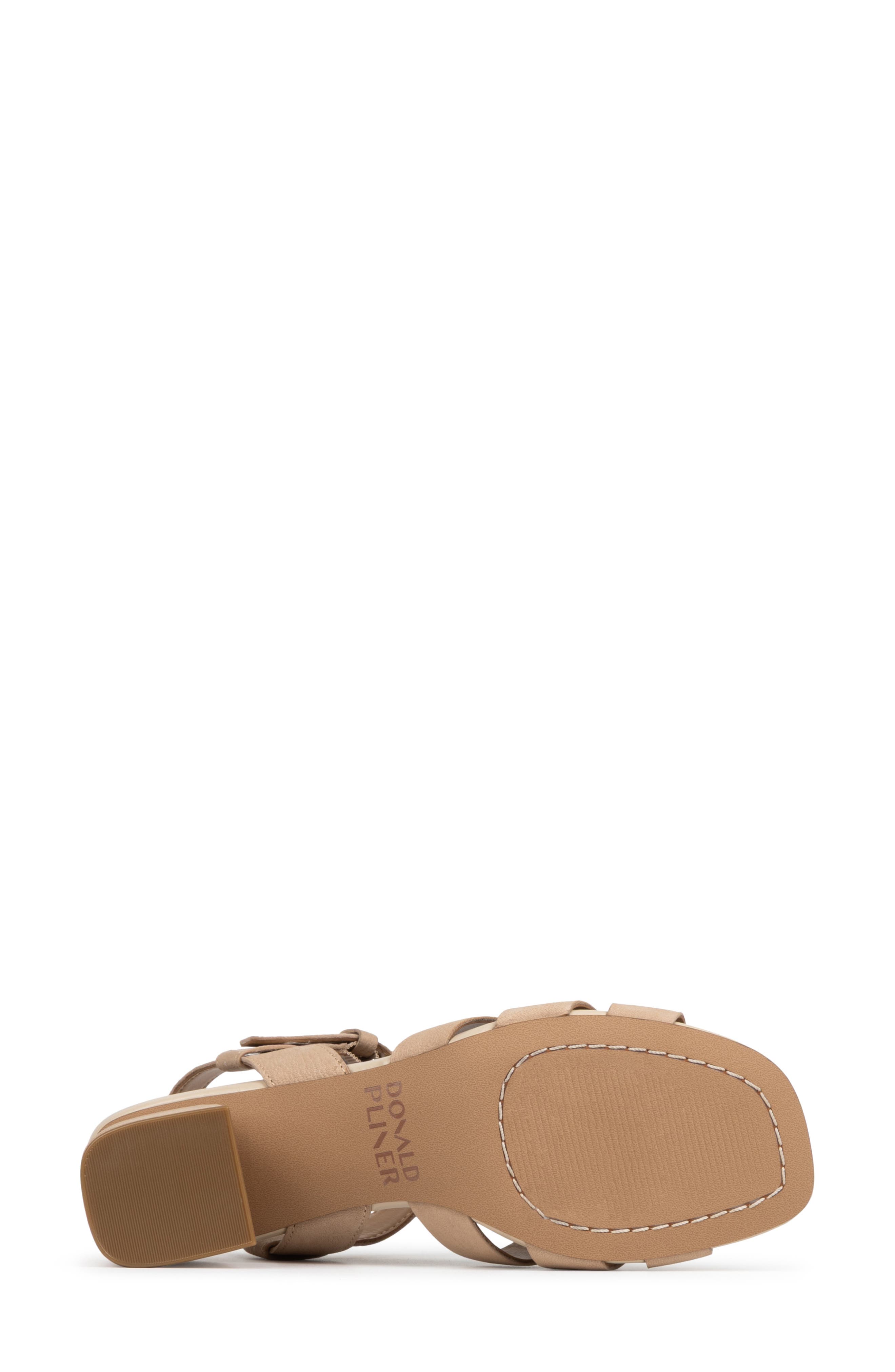 Joyus Block Heel Sandal, Alternate, color, ALMOND