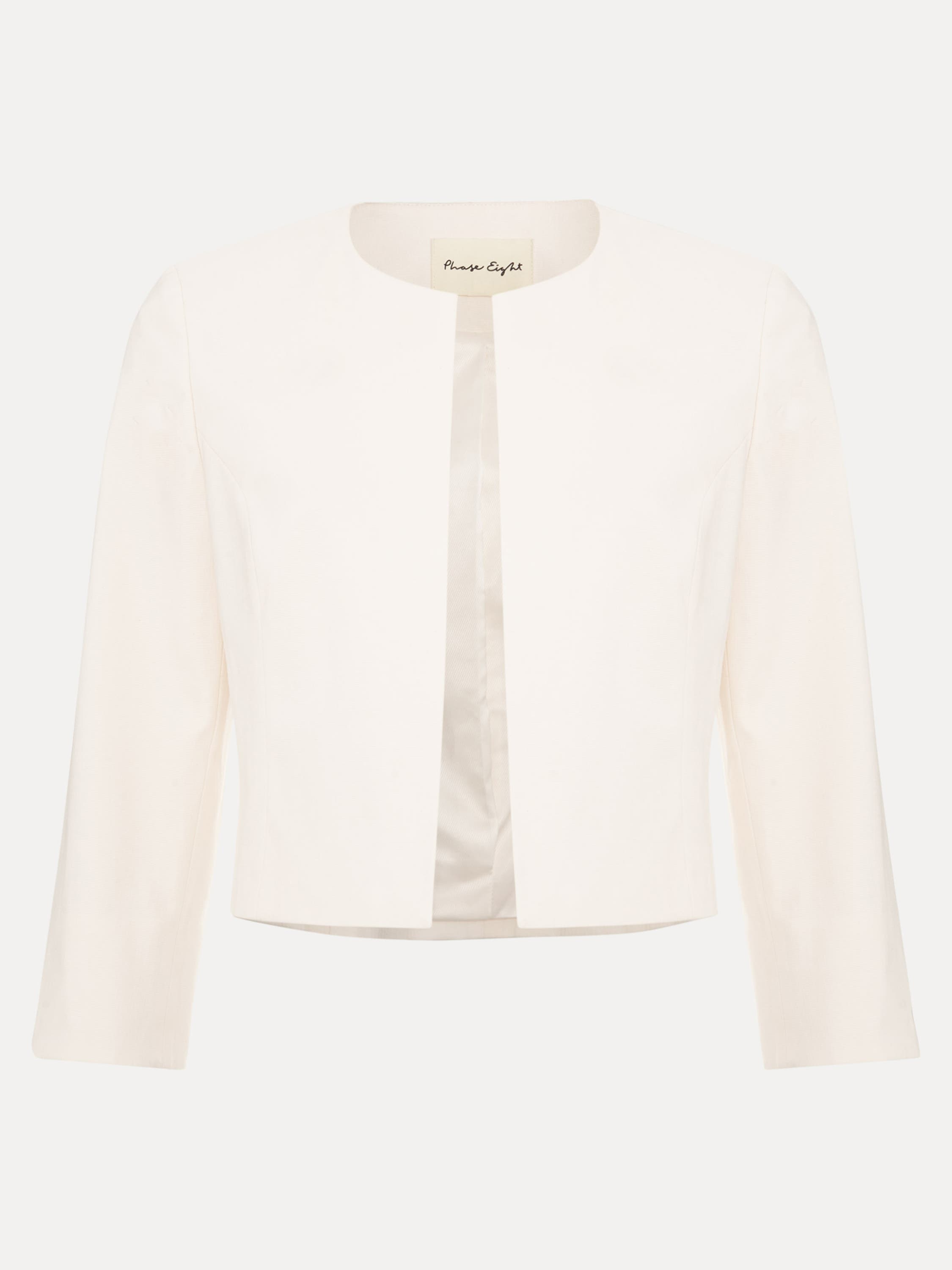 Cropped Round Neck Jacket - image 2