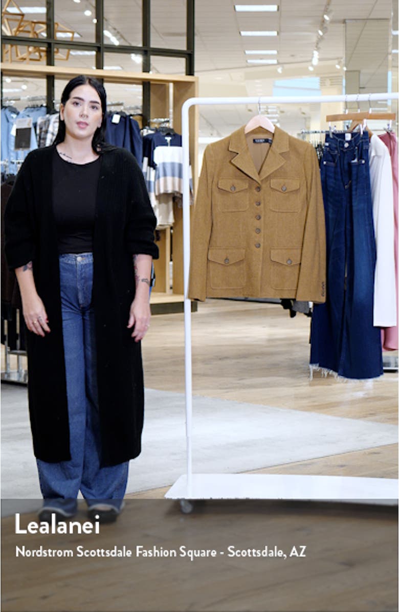 Twill Utility Blazer, sales video thumbnail