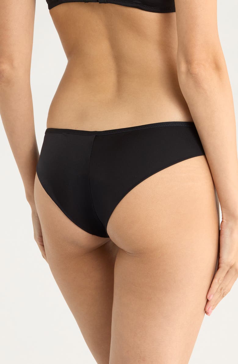 Hunkemöller Jemima Brazilian Briefs, Alternate, color, Caviar