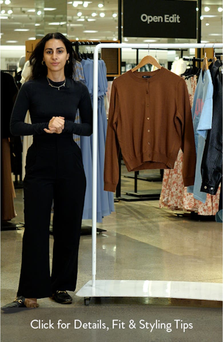 Wool & Cotton Cardigan, sales video thumbnail