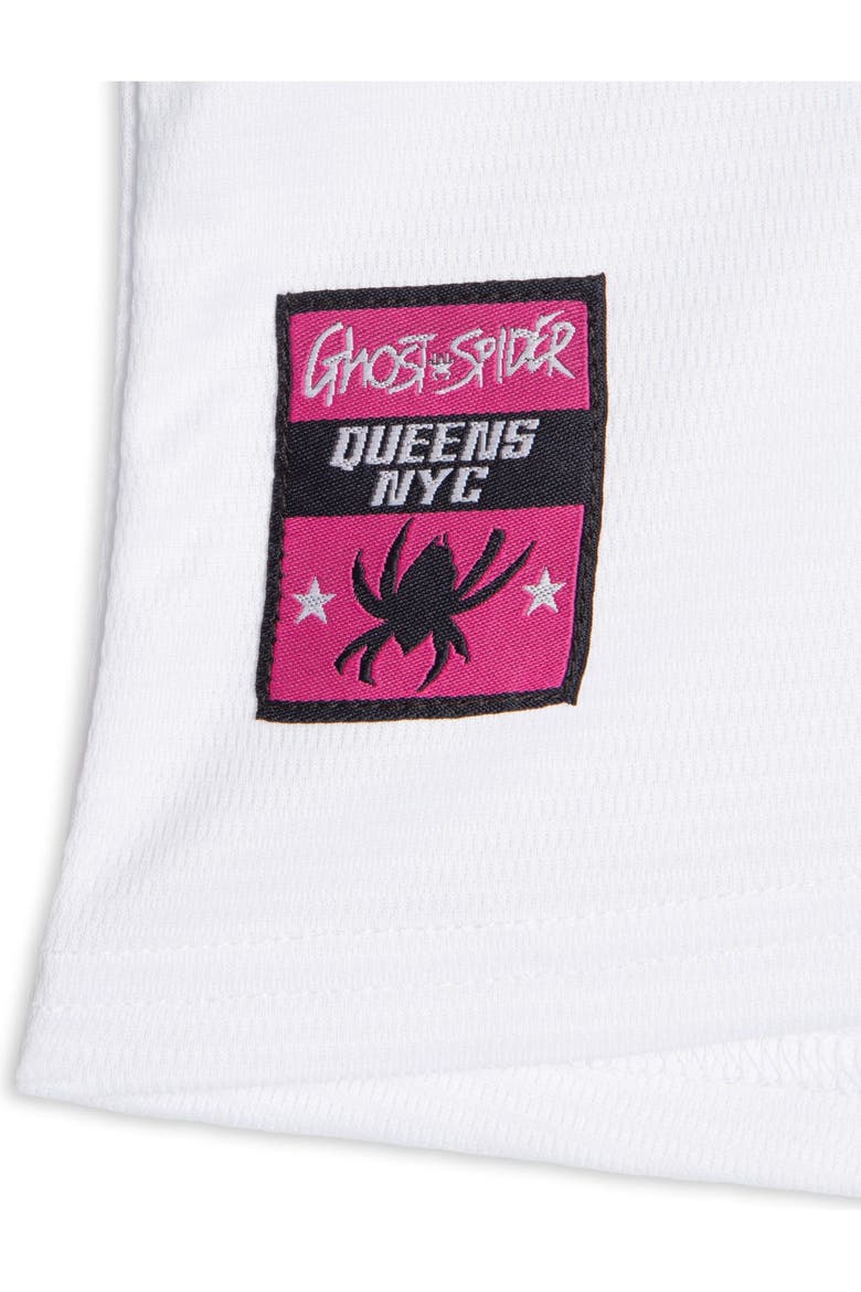 Spider-Verse Ghost-Spider Hockey Jersey, Alternate, color, White Ghost Spider