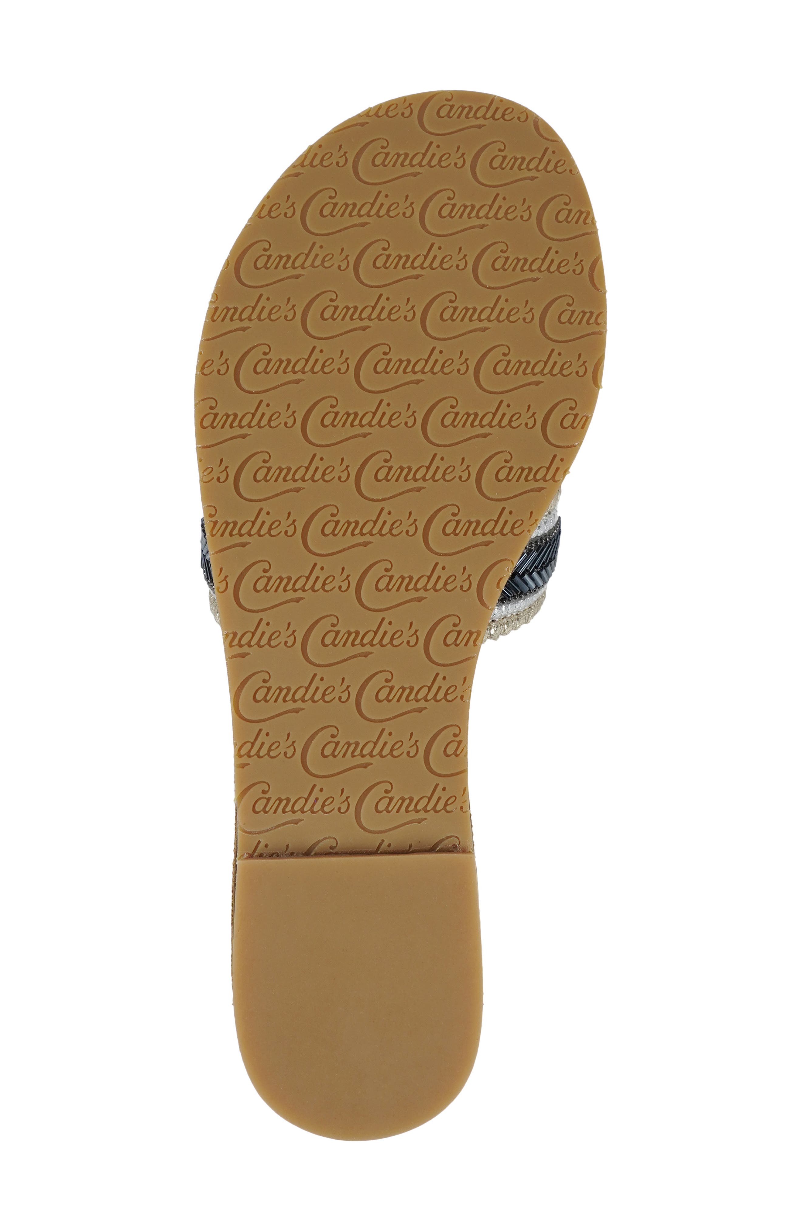 Candie's Tanner Slide Sandal, Alternate, color, Black