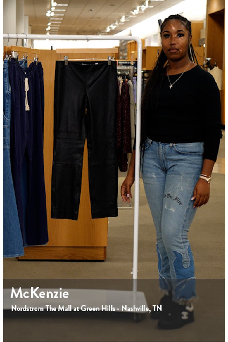 Leather Crop Leggings video