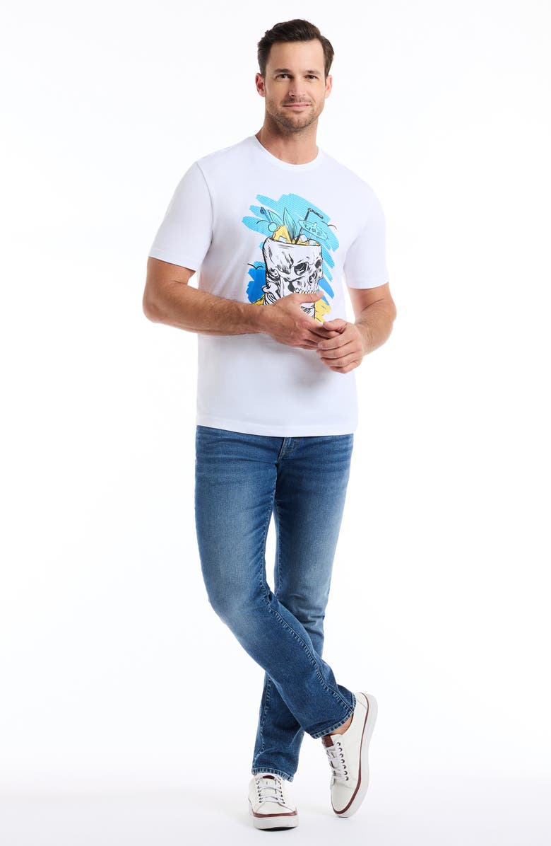 Robert Graham Tiki Skull Graphic T-Shirt, Alternate, color,