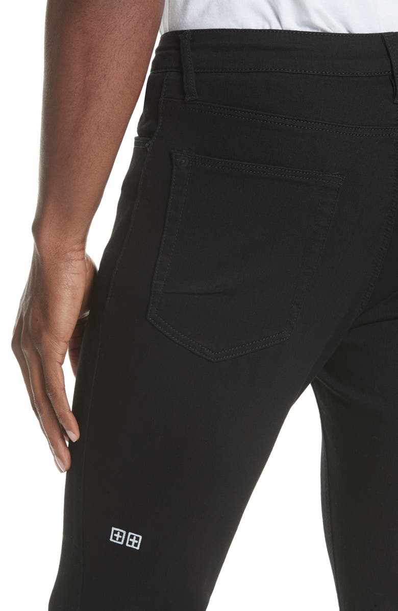 Van Winkle Black Rebel Skinny Fit Jeans
