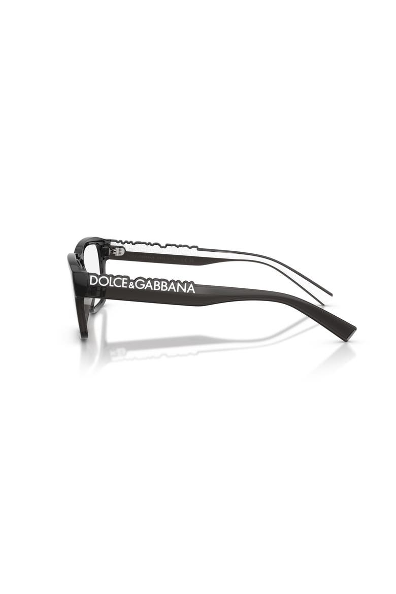 55mm Rectangle optical glasses, Alternate, color, Grey