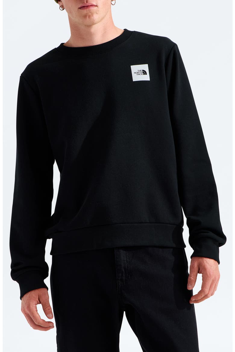 Box Half Dome Graphic Long Sleeve Tee, Main, color, TNF BLACK