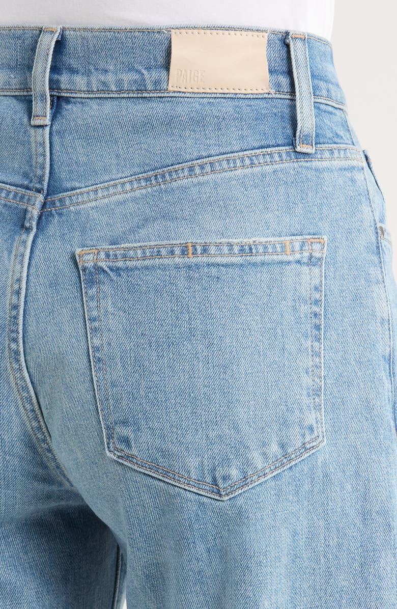 PAIGE Arellia High Waist Ankle Barrel Jeans, Alternate, color, Cosmic