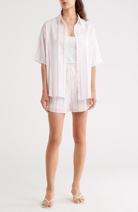 Costa Button-Up Shirt & Shorts Set