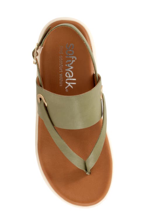 Softwalk ® Joliet Slingback Sandal In Olive