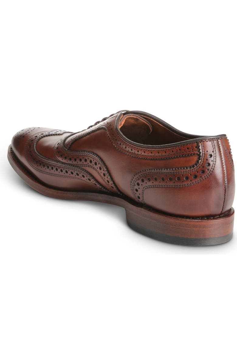 Allen Edmonds McAllister Wingtip, Alternate, color, Chili