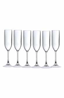 Fortessa Set of 6 Outdoor Champagne Flutes