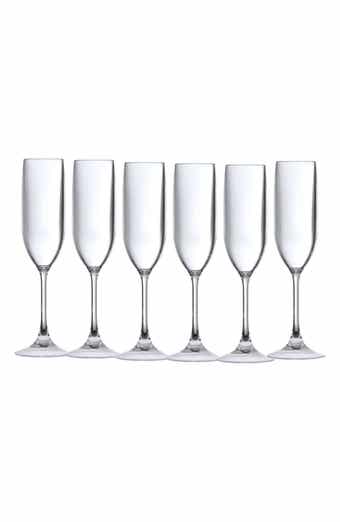 Fortessa Set of 6 Outdoor Champagne Flutes