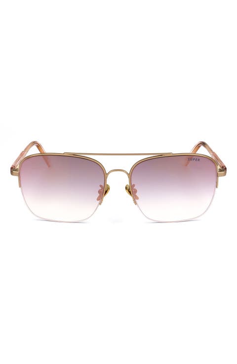 Gender Inclusive 60mm Square Sunglasses