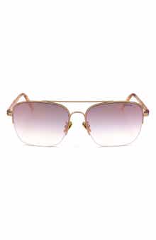 Gender Inclusive 60mm Square Sunglasses