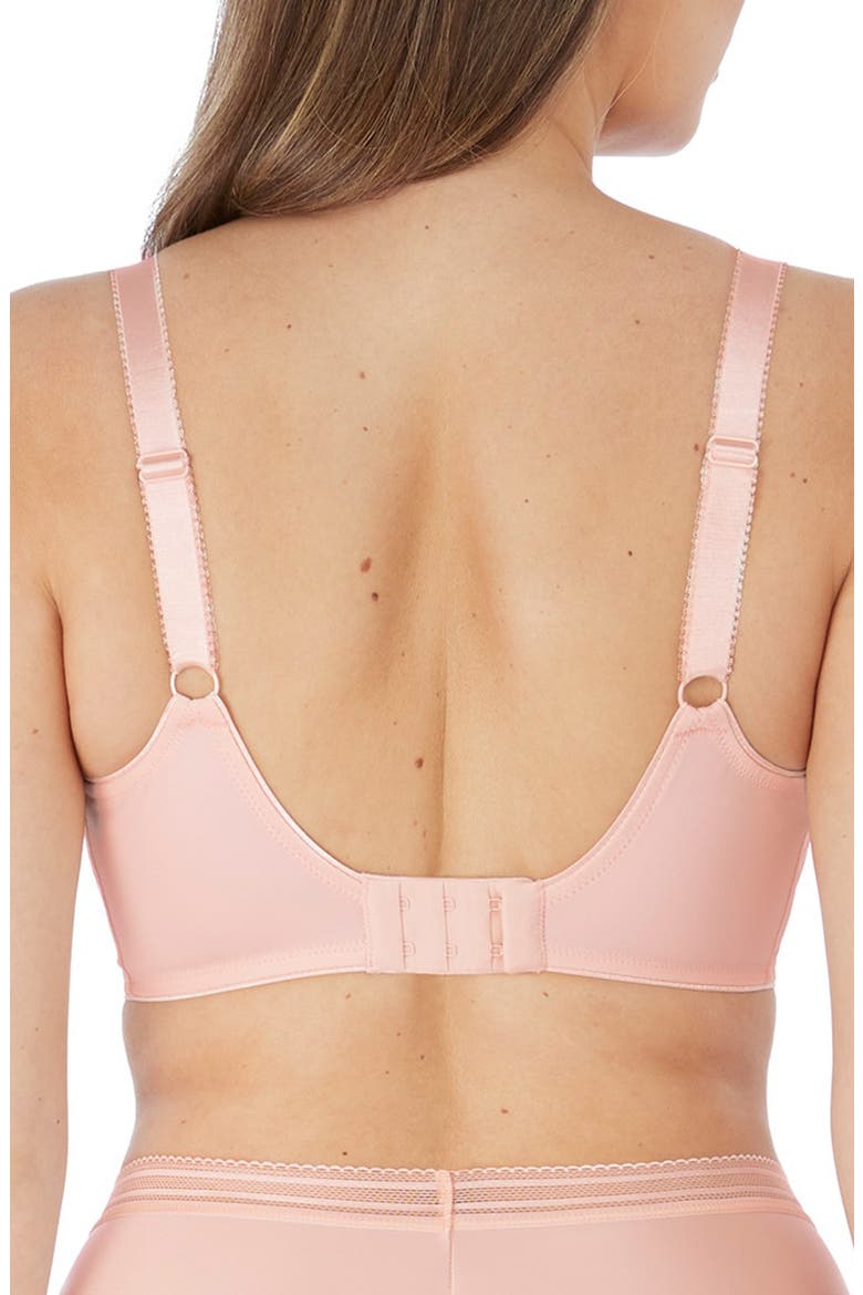 Fusion Underwire Side Support Bra, Alternate, color, BLUSH