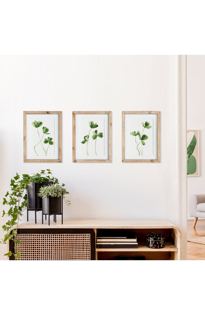 Napa Home & Garden Clover Cuttings Petite Prints Set of 3, Alternate, color, 