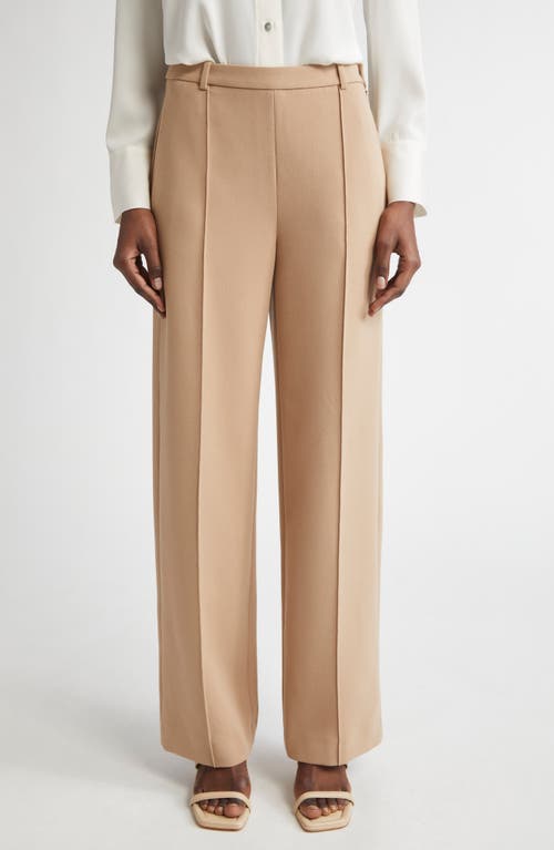 Vince High Waist Wide Leg Pants In Neutral