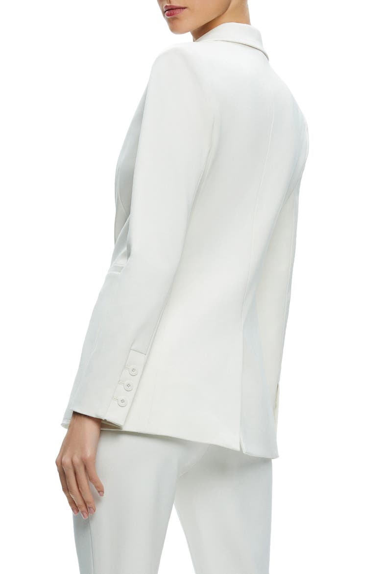Breann Fitted Blazer, Alternate, color, OFF WHITE