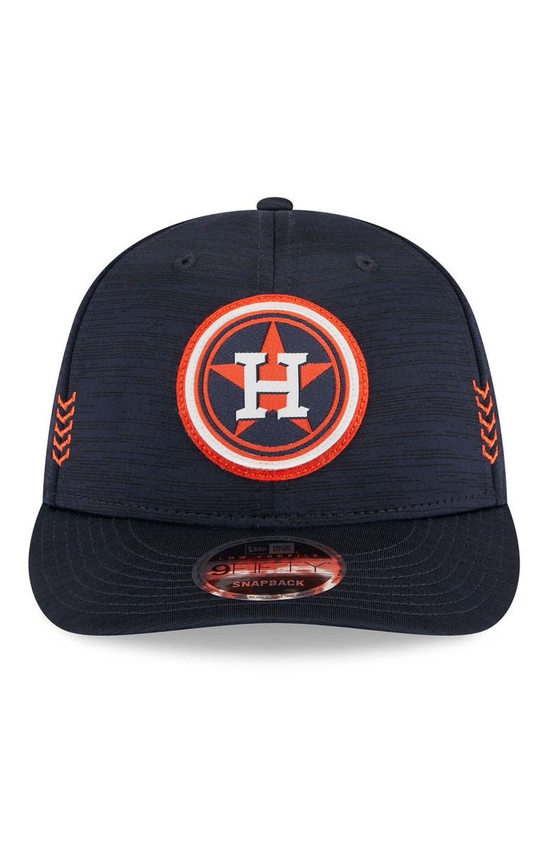 New Era Men's New Era Navy Houston Astros 2024 Clubhouse Low Profile 9FIFTY Snapback Hat, Alternate, color, Navy