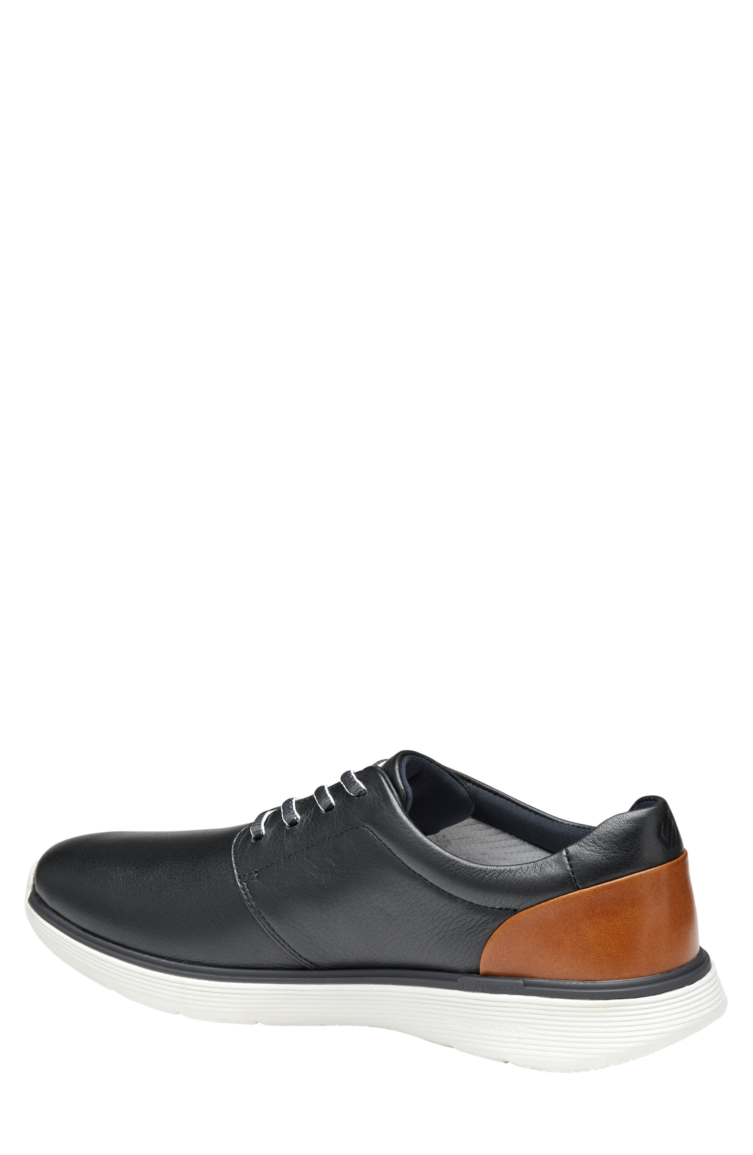 Johnston & Murphy XC4<sup>®</sup> Prentiss Waterproof Plain Toe Derby, Alternate, color, Black Full Grain