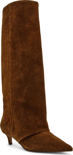 Luca Kitten Heel Knee High Boot