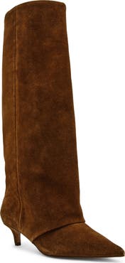 Steve Madden Luca Kitten Heel Knee High Boot