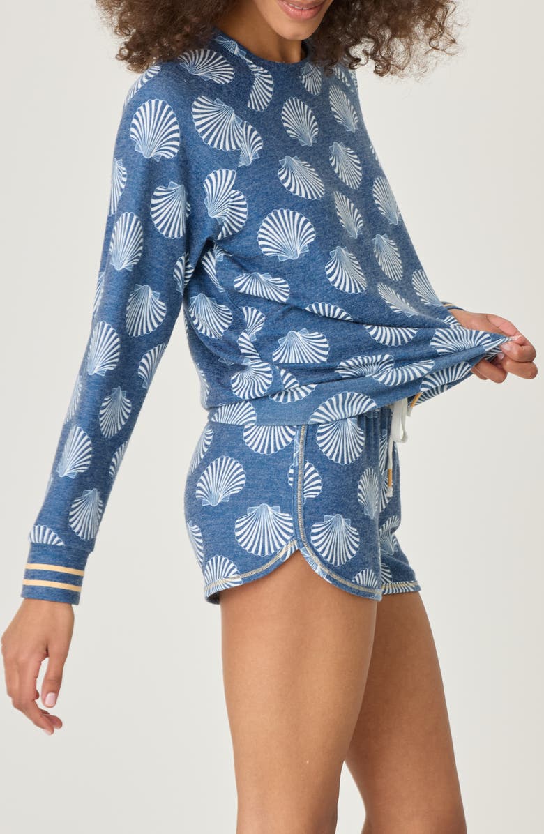 PJ Salvage Maritime Short Pajamas, Alternate, color,