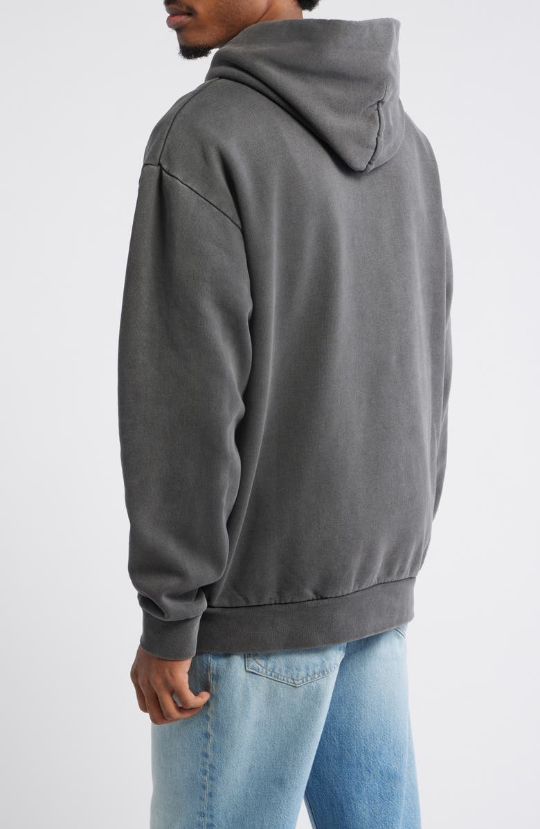ONE OF THESE DAYS Look Beyond Graphic Hoodie, Alternate, color, Washed Black