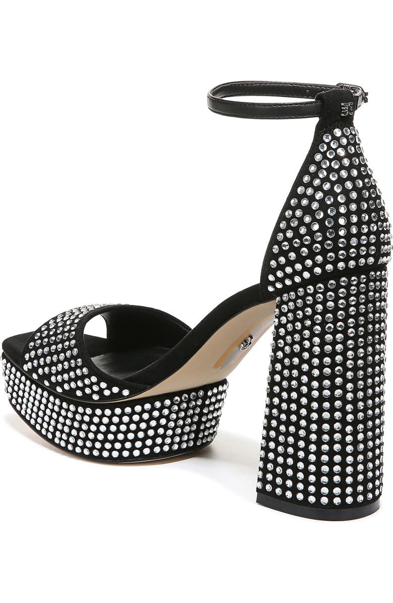 Sam Edelman Nellie Glitz Platform Sandal, Alternate, color,
