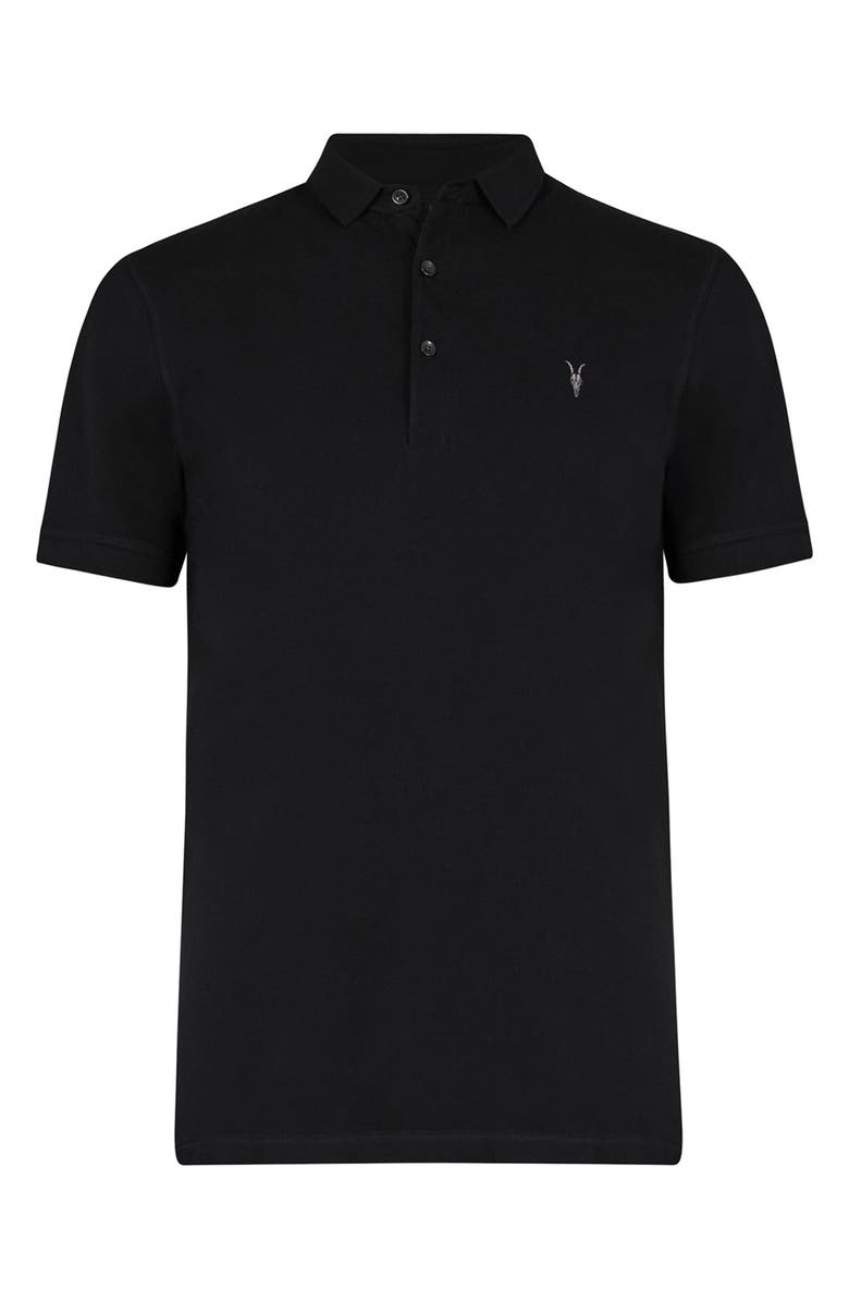 AllSaints Reform Cotton Piqué Polo, Alternate, color,